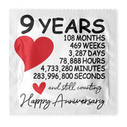6-Pack Novelty Condoms | Funny Gift | 9th Anniversary | Luxury Giftbox Set