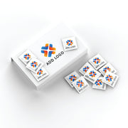 50pcs Custom Logo Branded Promotional Condoms | Logo Printed Box