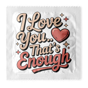 6-Pack Novelty Condoms | Funny Gift | For Lovers | Luxury Giftbox Set