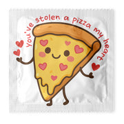 6-Pack Novelty Condoms | Funny Gift | Pizza Lovers | Luxury Giftbox Set